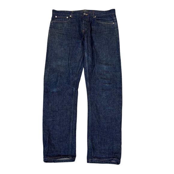 A.P.C. Petit Standard Jean Droit Etroit Selvedge Jeans Men's 32x30 - Picture 1 of 14